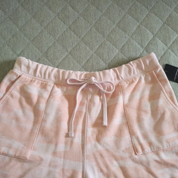 Lucky🍀 Brand Pink Camouflage Lounge Shorts - Picture 4 of 12